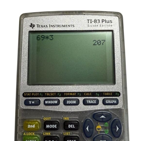 Texas Instruments TI-83 Plus Silver Edition Graphing Calculator - Picture 5 of 11